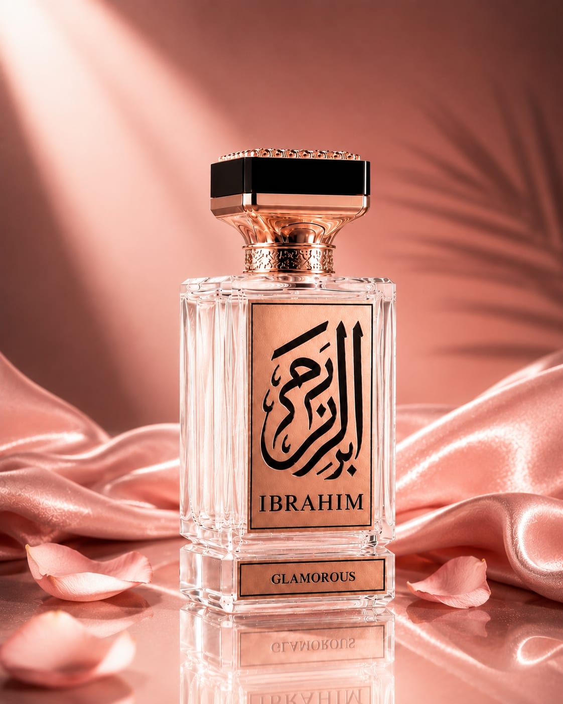 Glamorous bottle, macro detail