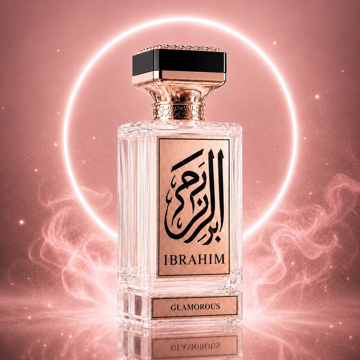 Glamorous bottle